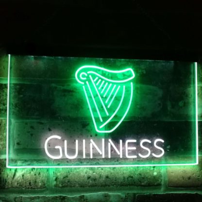 Guinness Ale Beer Bar Decoration Gift Dual Color Led Neon Sign neon sign LED