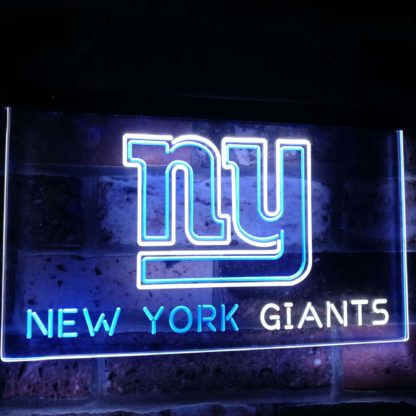 New York Giants Football Bar Decoration Gift Dual Color Led Neon Sign neon sign LED