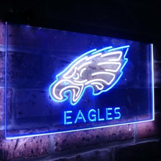 Philadelphia Eagles Football Bar Decor Dual Color Led Neon Sign neon sign LED