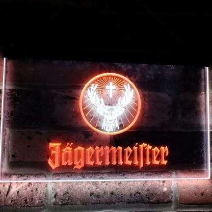 Jagermeister Deer Head Dual Color Led Neon Sign neon sign LED