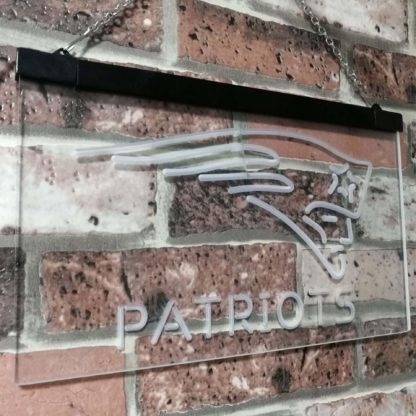 New England Patriots Football Bar Decor Dual Color Led Neon Sign neon sign LED