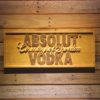 Absolut Vodka Wood Sign