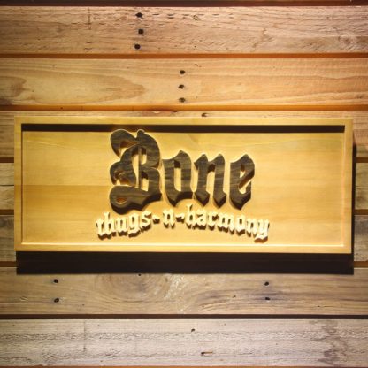 Bone Thugs N Harmony Wood Sign neon sign LED