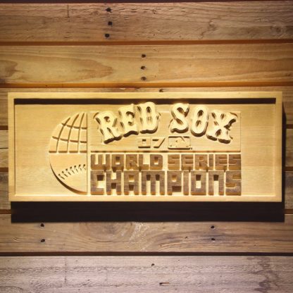 Boston Red Sox 2007 Champion Logo Wood Sign - Legacy Edition neon sign LED