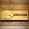 Brisbane Broncos Wood Sign