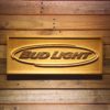 Bud Light Horizontal Wood Sign