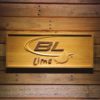 Bud Light Lime Wood Sign