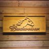 Budweiser Horse Wood Sign