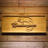 Budweiser Lizard Wood Sign