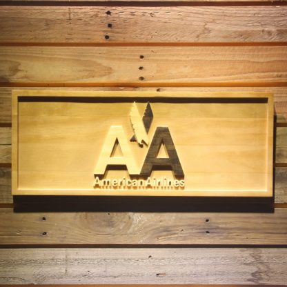 American Airlines Wood Sign neon sign LED