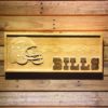 Buffalo Bills Helmet Wood Sign