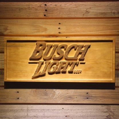 Busch Light Wood Sign neon sign LED