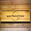 A Perfect Circle Wood Sign
