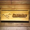 Calgary Stampeders Horse Outline Wood Sign