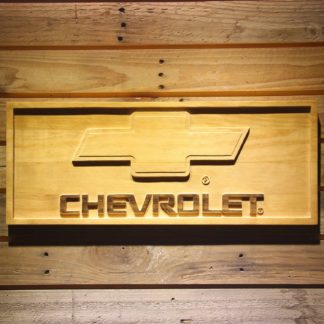 Chevrolet Wood Sign neon sign LED