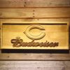 Chicago Bears Budweiser Wood Sign