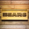 Chicago Bears Text Wood Sign