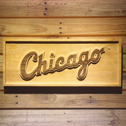 Chicago White Sox 4 Wood Sign neon sign LED