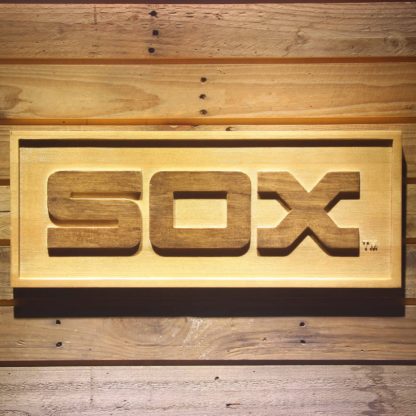 Chicago White Sox 1976-1986 Wood Sign - Legacy Edition neon sign LED