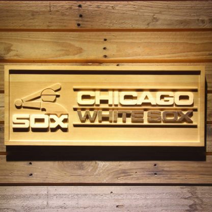 Chicago White Sox 1987-1990 Wood Sign - Legacy Edition neon sign LED