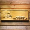 Arizona Cardinals Helmet Wood Sign