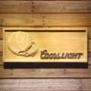Cincinnati Bengals Coors Light Helmet Wood Sign