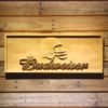 Cleveland Browns Budweiser Wood Sign