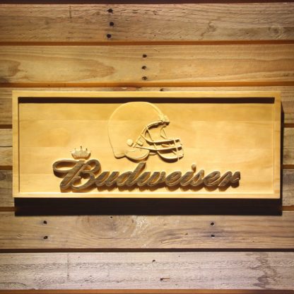 Cleveland Browns Budweiser Wood Sign neon sign LED