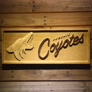 Arizona Coyotes Wood Sign - Legacy Edition neon sign LED