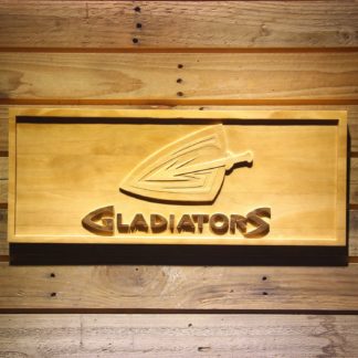 Cleveland Gladiators Wood Sign neon sign LED