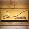 Colorado Avalanche Split Wood Sign