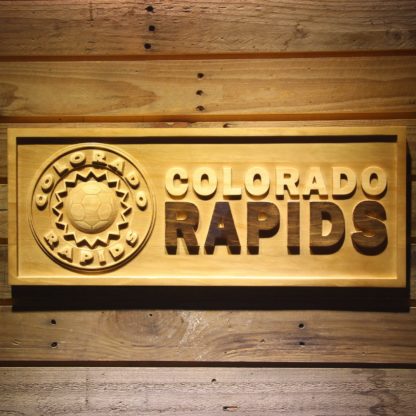 Colorado Rapids Wood Sign - Legacy Edition neon sign LED