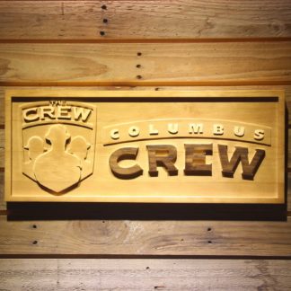 Columbus Crew SC Wood Sign - Legacy Edition neon sign LED