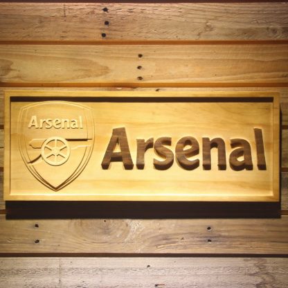 Arsenal FC Wood Sign neon sign LED