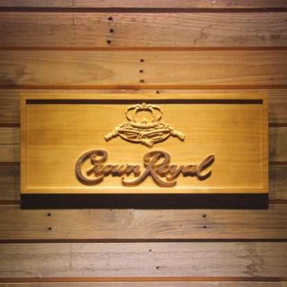 Crown Royal Wood Sign neon sign LED