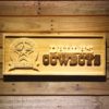Dallas Cowboys Badge Wood Sign