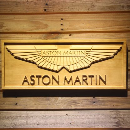 Aston Martin Wood Sign neon sign LED