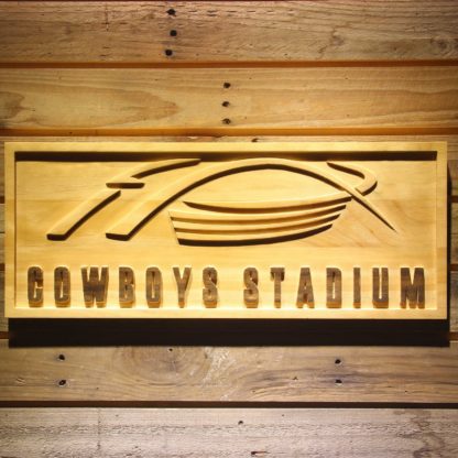 Dallas Cowboys Cowboys Stadium Wood Sign - Legacy Edition neon sign LED