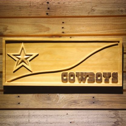 Dallas Cowboys Split Wood Sign neon sign LED
