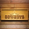 Dallas Cowboys Star Wood Sign