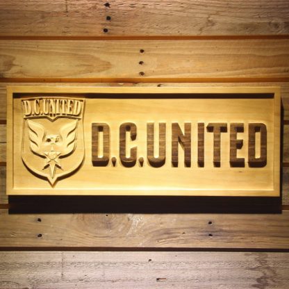 DC United Wood Sign - Legacy Edition neon sign LED