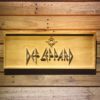Def Leppard Wood Sign