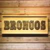 Denver Broncos 1968-1996 Logo Wood Sign - Legacy Edition