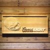 Detroit Lions Coors Light Helmet Wood Sign