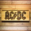 AC/DC Wood Sign