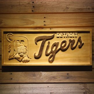 Detroit Tigers Wood Sign neon sign LED