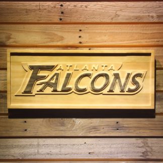 Atlanta Falcons 1998-2002 Logo Wood Sign - Legacy Edition neon sign LED