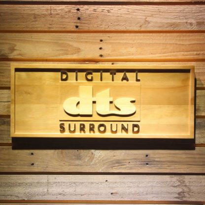 dts Digital Surround Wood Sign neon sign LED