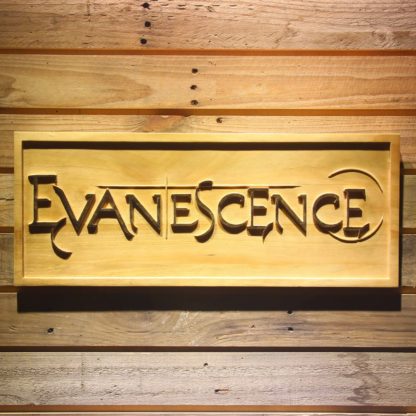 Evanescence Wood Sign neon sign LED