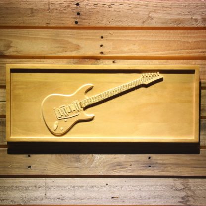 Fender Stratocaster Wood Sign neon sign LED